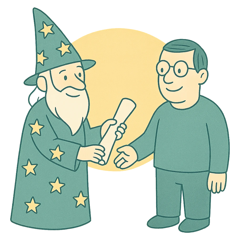 Wizard helping create a print-ready legal document